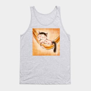 Hammock cat Tank Top